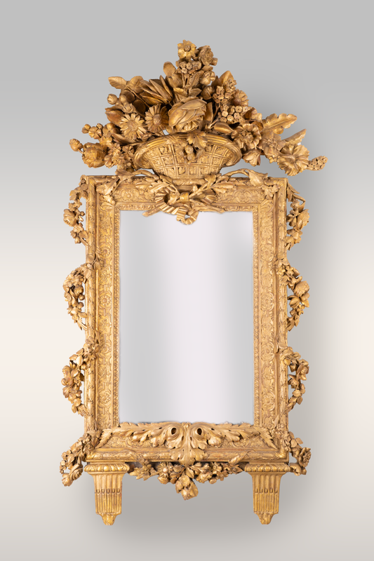 A French Epoque Mirror - End of Louis XIV - Beginning of Louis XV